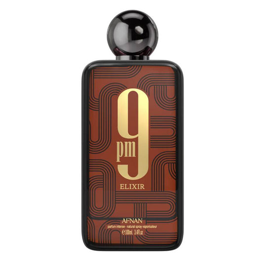 Afnan 9 pm Elixir 3.4oz PARFUM Intense for UNISEX