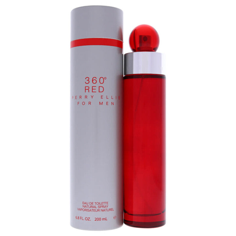 Perry Ellis 360 Red for Men 6.7 OZ Eau De Toilette