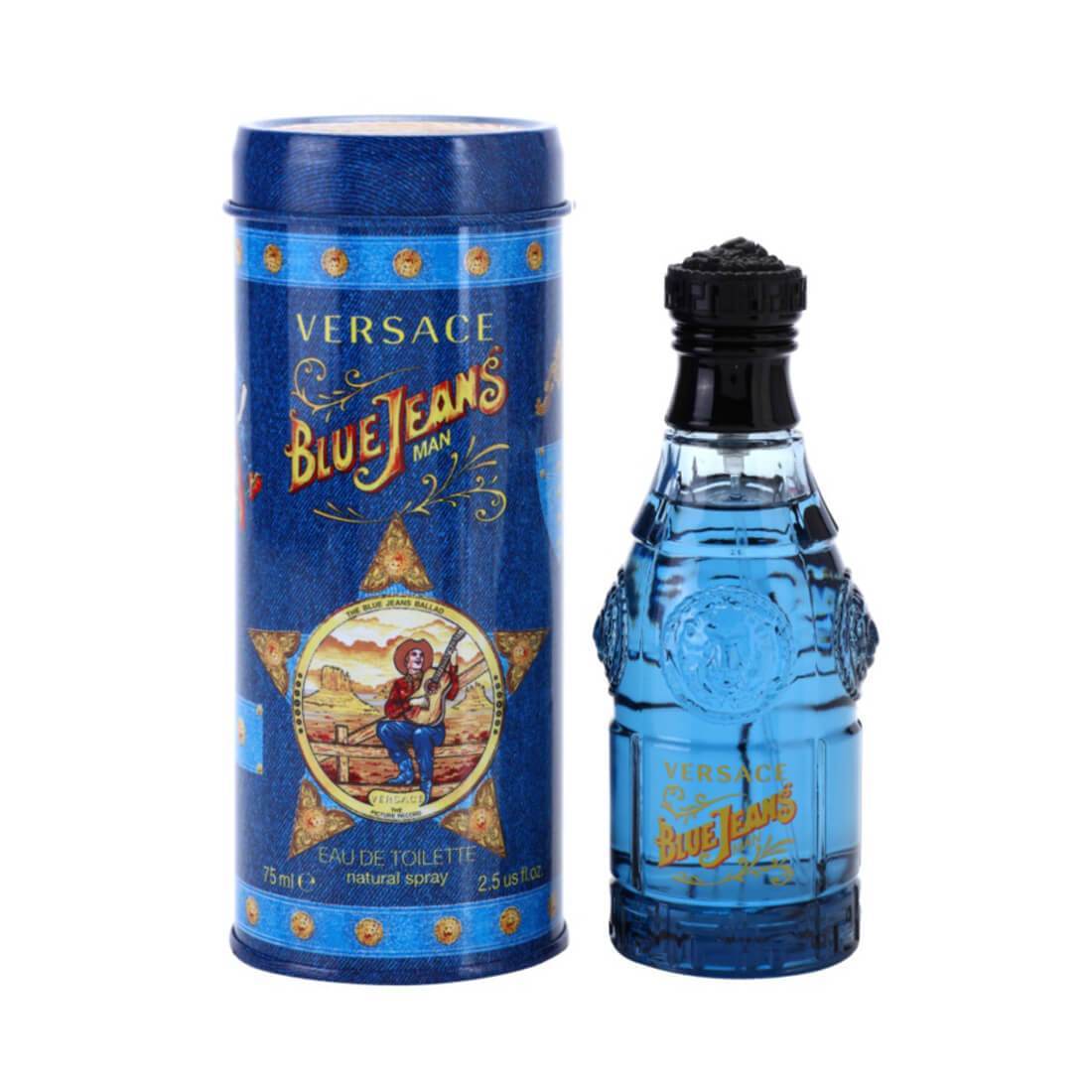 Versace Blue Jeans 2.5 OZ Eau De Toilette for Men