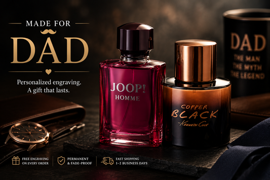 What to Write on an Engraved Cologne for Dad