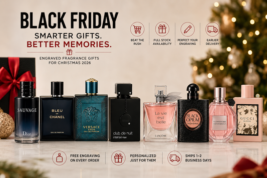 Black Friday Engraved Perfume Gifts 2026