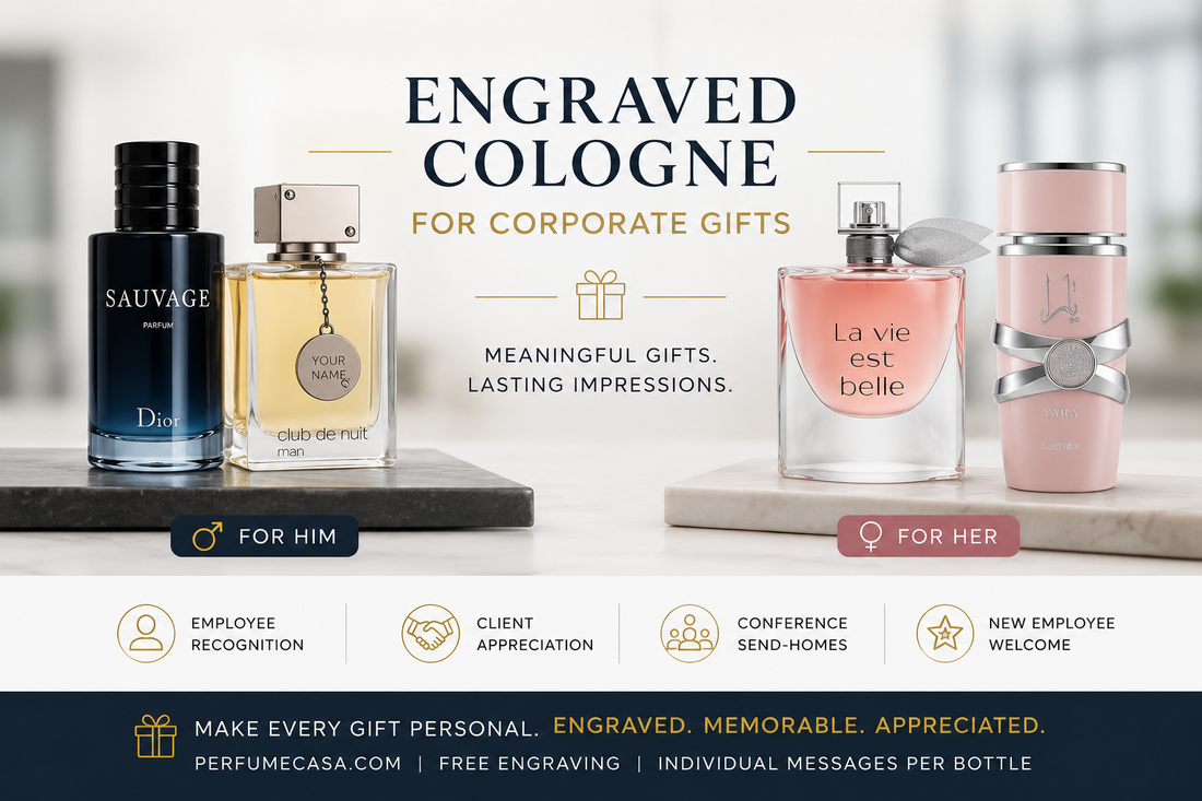 Engraved Cologne for Corporate Gifts