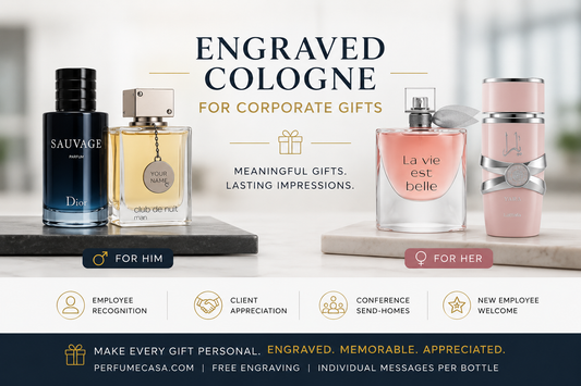 Engraved Cologne for Corporate Gifts