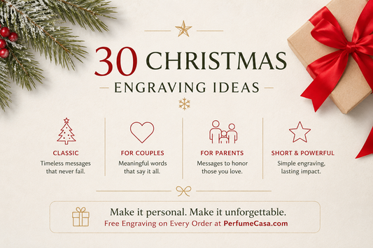 Christmas Engraving Messages 2026 — 30 Ideas
