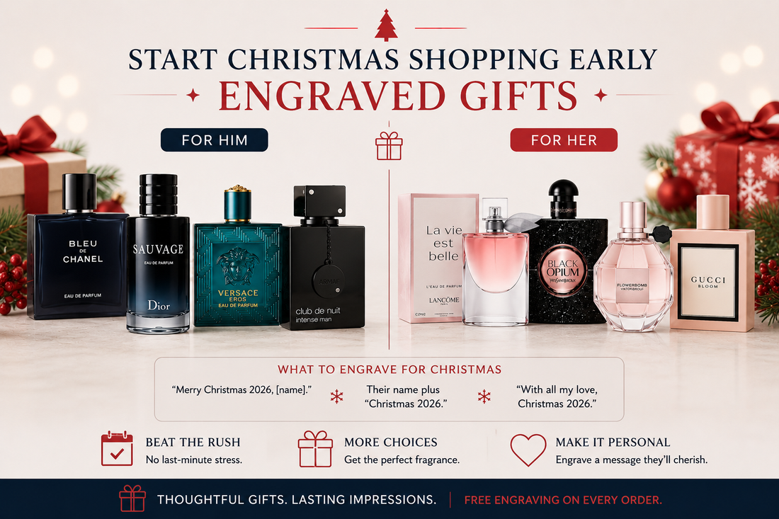 Start Christmas Shopping Early — Engraved Gifts