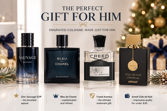 Gift for Him Who Has Everything — Engraved Cologne