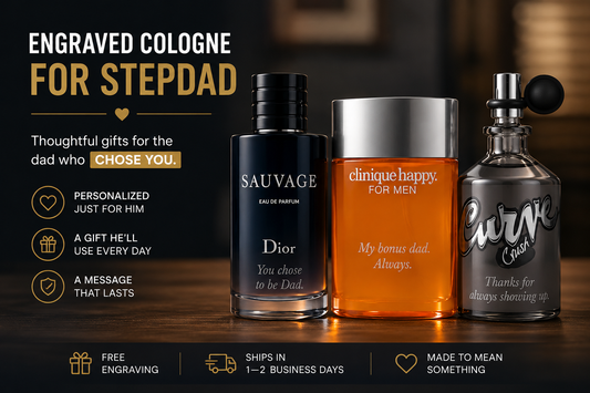 Engraved Cologne for Stepdad — Honor Who He Is