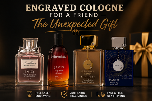 Engraved Cologne for a Friend — The Unexpected Gift