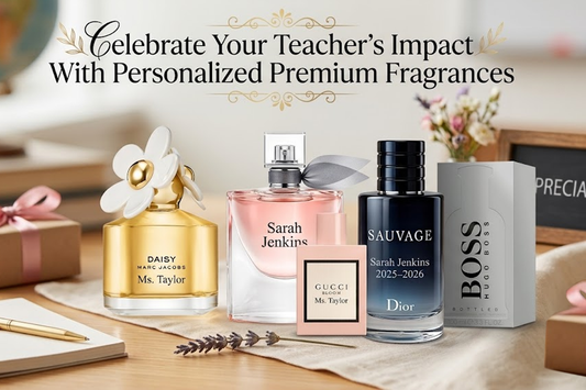 Engraved Perfume for Teacher Appreciation