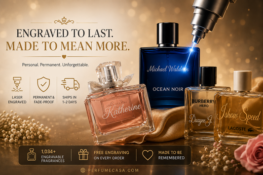Laser Engraving on Perfume Bottles: What to Know