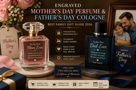 Engraved Mother's Day Perfume and Father's Day Cologne — Best Family Gift Guide 2026