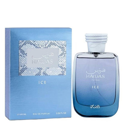 Rasasi Hawas Ice 3.4oz EDP Spray for MEN