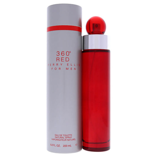 Perry Ellis 360 Red for Men 6.7 OZ Eau De Toilette