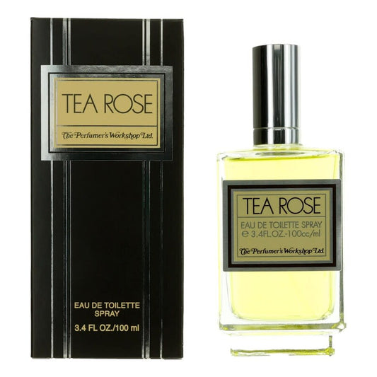 Tea Rose by Perfumers Workshop 3.4oz EDT Spray for WOMEN