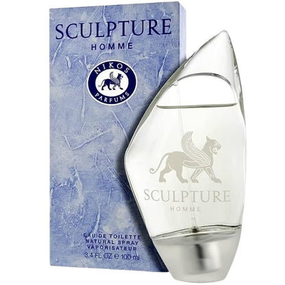 Sculpture Homme by Nikos 3.4oz EDT Spray for MEN( TESTER )