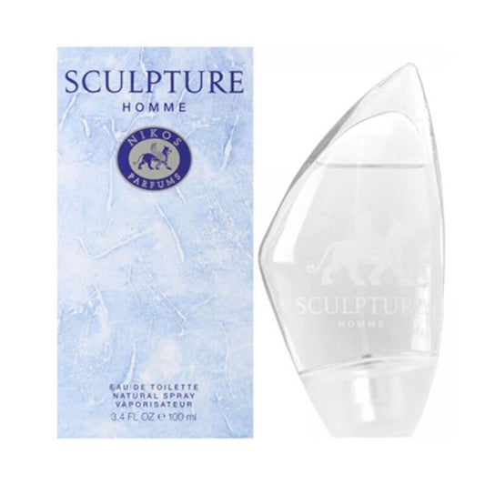 Sculpture Homme by Nikos 3.4oz EDT Spray for MEN( TESTER )