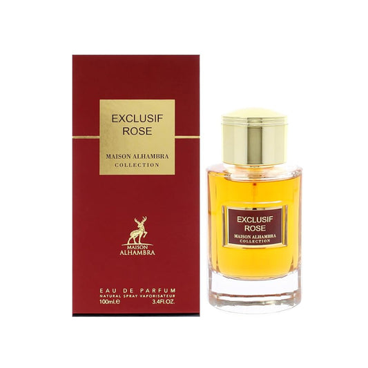 Exclusif Rose by Maison Alhambra 3.4oz EDP Spray for WOMEN