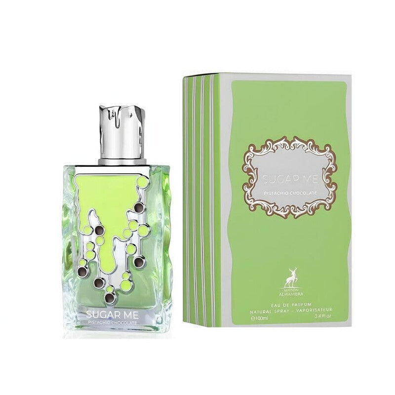 Maison Al Hambra Sugar Me Pistachio Chocolate 3.4oz EDP Spray for Women