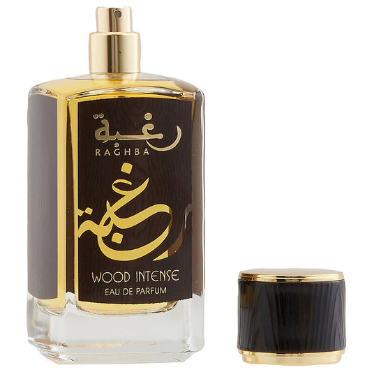 Raghba Wood Intense by Lattafa 3.4oz EDP Spray(UNISEX)