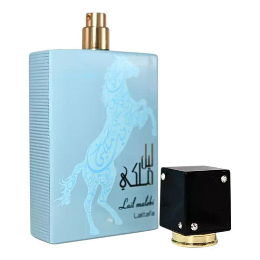 Lail Maleki Morrocan Blue by Lattafa  3.4oz EDP Spray for UNISEX