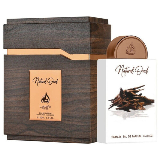 Natural Oud by Lattafa Pride 3.4oz EDP Spray for UNISEX