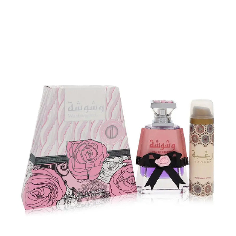 Washwasha 3.4oz EDP Spray +Deodorant Gift for WOMEN
