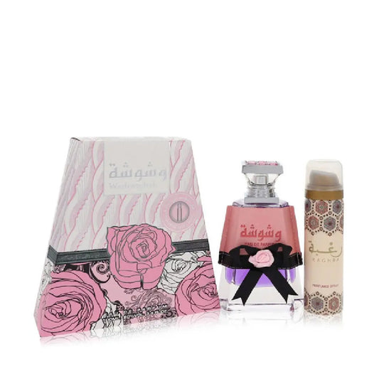 Washwasha 3.4oz EDP Spray +Deodorant Gift for WOMEN