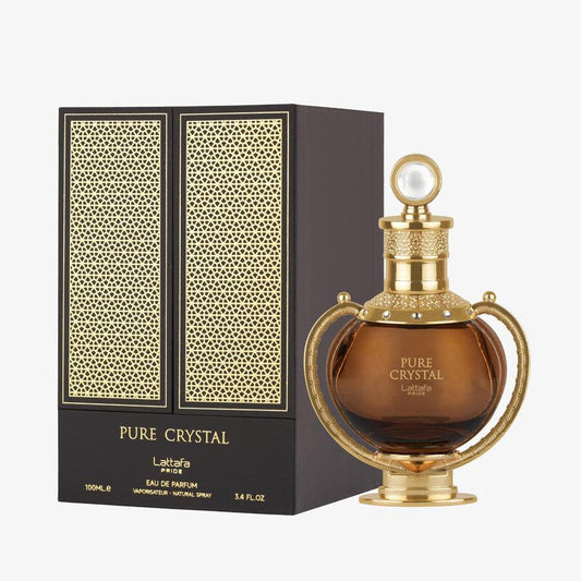 Lattafa Pure Crystal 3.4oz EDP Spray for Unisex