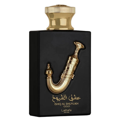 Ishq Al Shuyukh Gold by Lattafa Pride 3.4oz EDP Spray for UNISEX