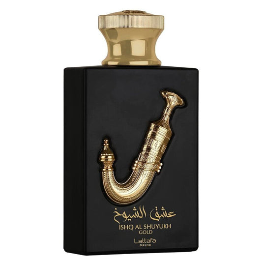 Ishq Al Shuyukh Gold by Lattafa Pride 3.4oz EDP Spray for UNISEX