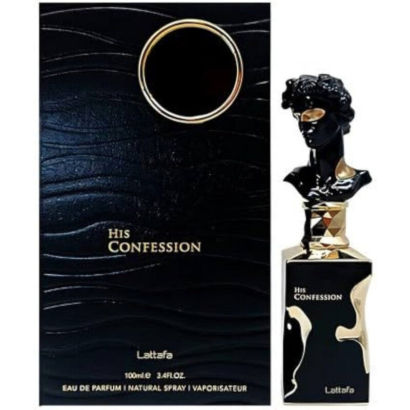 Lattafa His Confession 3.3oz EDP Spray for MEN