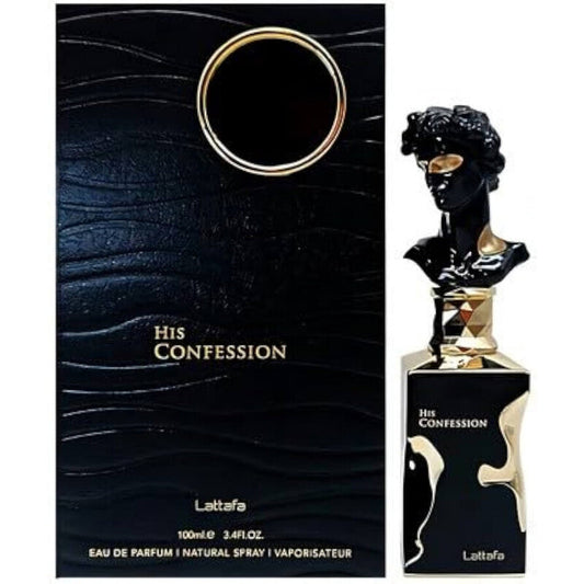 Lattafa His Confession 3.3oz EDP Spray for MEN