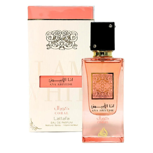 Ana Abiyedh Coral by Lattafa 2oz EDP Spray for UNISEX