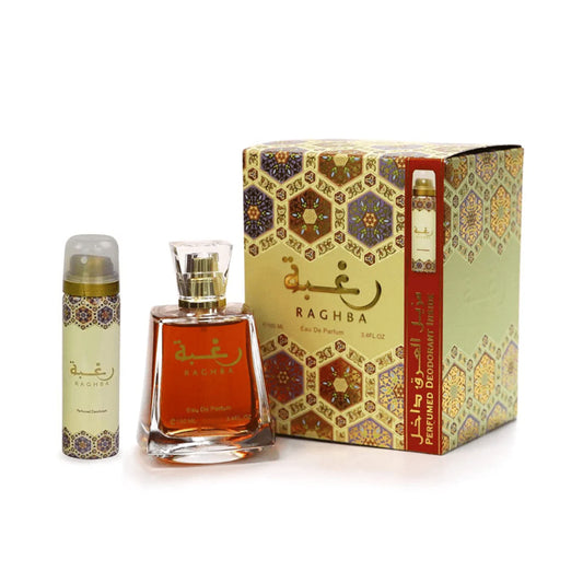 Raghba for Women EDP (3.4oz) w/ Deo by Lattafa