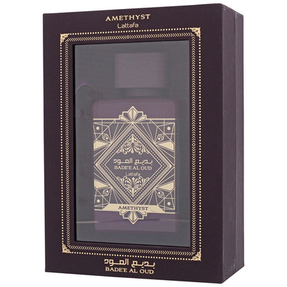 Bade'e Al Oud Amethyst by Lattafa 3.4 oz EDP for UNISEX
