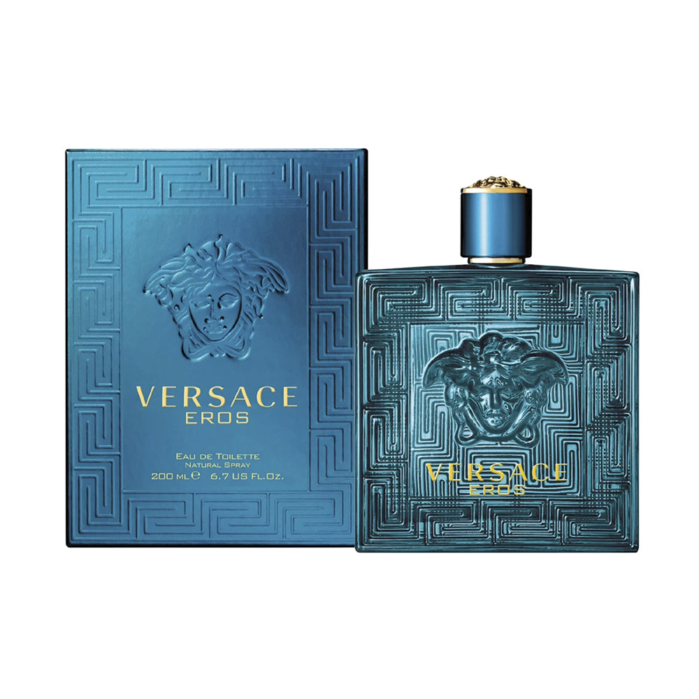 Versace Eros 6.7 OZ Eau De Toilette for Men