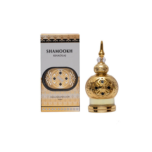 Shamookh Gold by KHADLAJ .67oz Perfume Oil for Unisex
