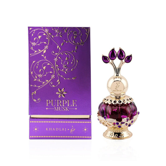 Khadlaj Purple Musk 20 ML CONCENTRATED PERFUME OIL by WOMEN