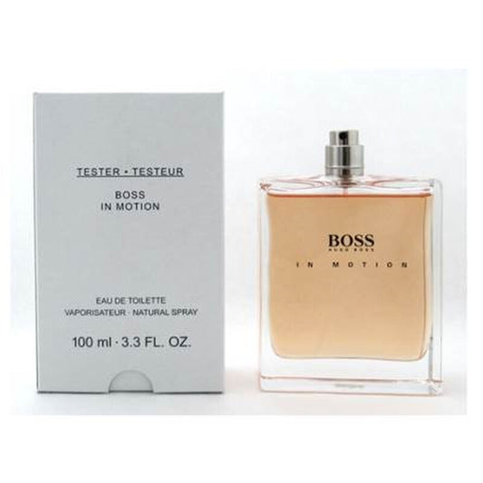 Boss In Motion 3.4oz EDT Spray for MEN (TESTER)