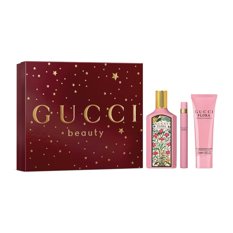 Gucci Flora Gorgeous Gardenia 3 Pc Set for WOMEN