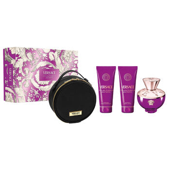 VERSACE DYLAN PURPLE 3 PIECE MINI SET