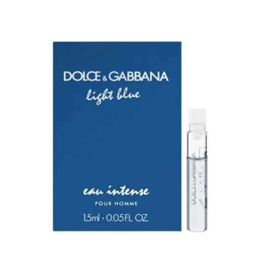 Light Blue Eau Intense by Dolce & Gabbana 1.5ml EDP Vial for MEN