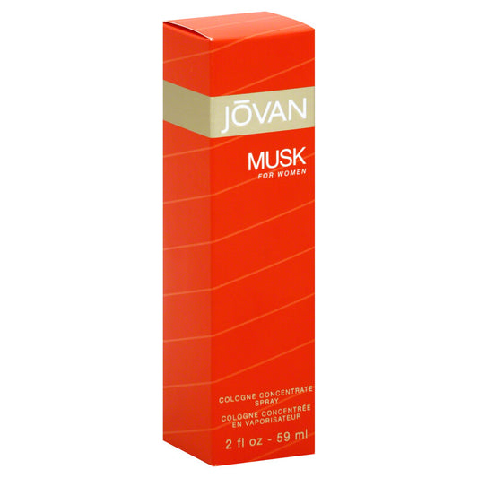 Jovan Musk Cologne Concentrate Spray for Women, 59 ml