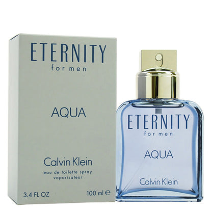 Eternity Aqua by CALVIN KLIEN 3.4oz EDT for MEN