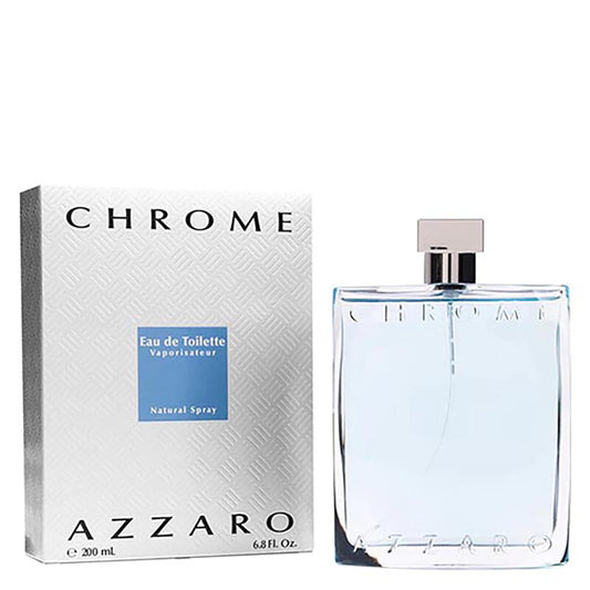 Azzaro Chrome 6.8 OZ Eau De Toilette for Men
