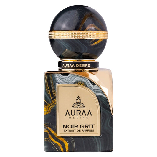 Noir Grit  by AURAA DESIRE 3.4oz Extrait de Parfum Spray for UNISEX