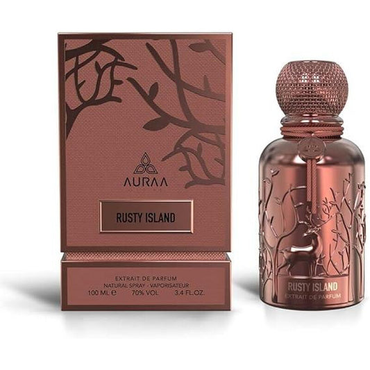 Rusty Island by Auraa Desire 3.4oz  Extrait de Parfum Spray for UNISEX