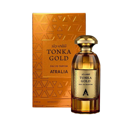 Atralia Tonka Gold 3.4oz EDP Spray for UNISEX