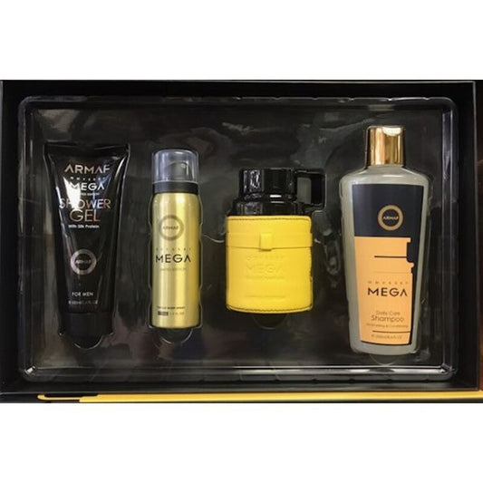 Odyssey Mega by Armaf 4 piece Gift Set  for MEN