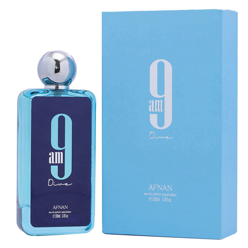 9AM Dive by AFNAN 3.4oz EDP Spray for UNISEX ( TESTER )